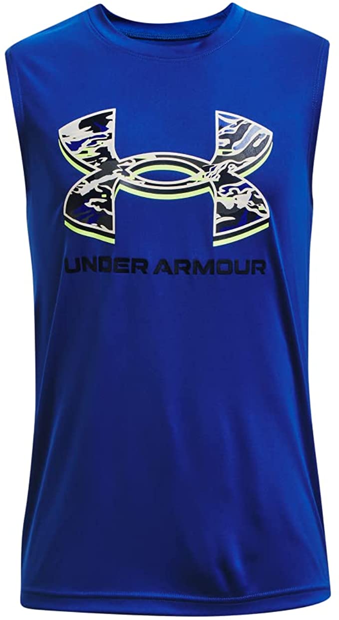 Under Armour Boy's Tech Graphic Muscle Tank (Big Kids)