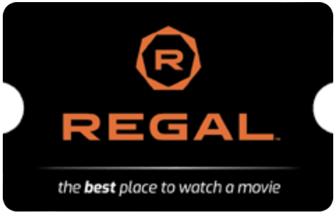 Buy Regal Cinemas Gift Cards