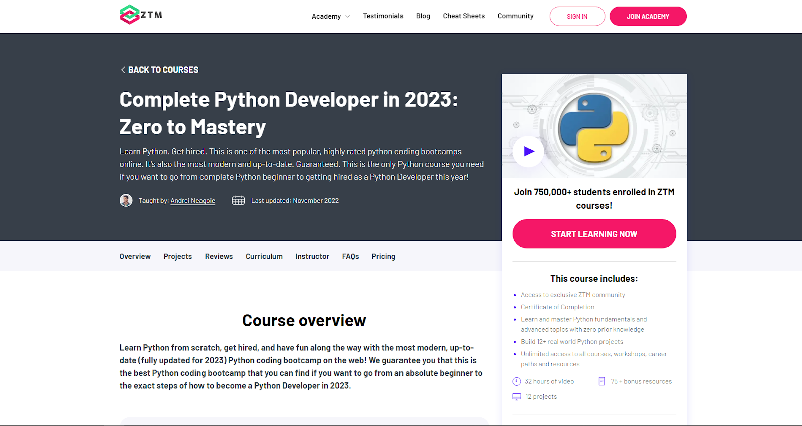 Complete Python Development