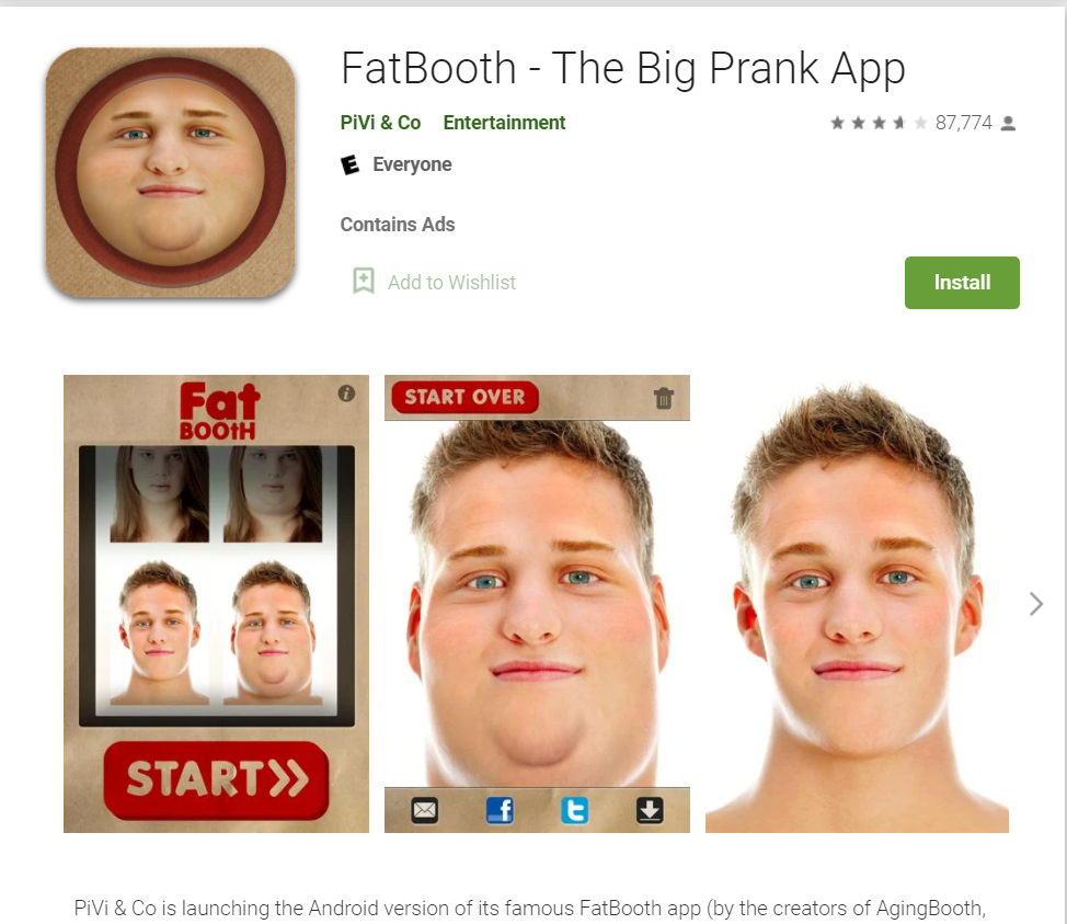 Fat Booth app that made millions
