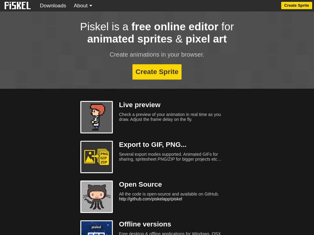 Piskel - Free online sprite editor