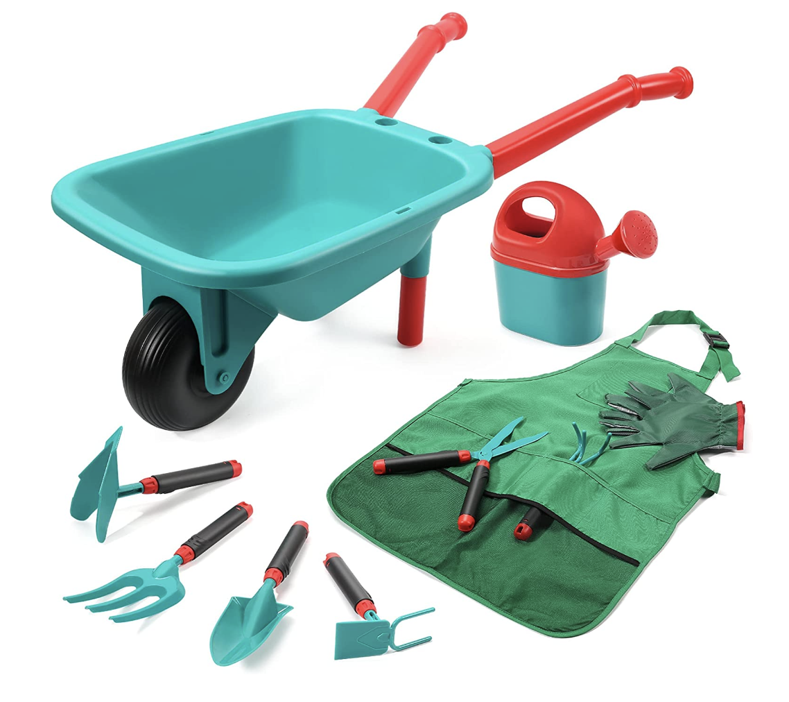 gift ideas for kids (not toys): gardening set