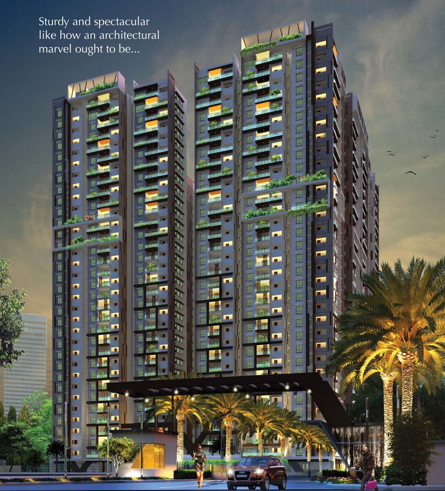 Arsis Green Hills by arsis developers and offers the best 2 BHK Apartments for sale in KR Puram.