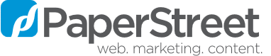 Logo de la société de conception Web PaperStreet