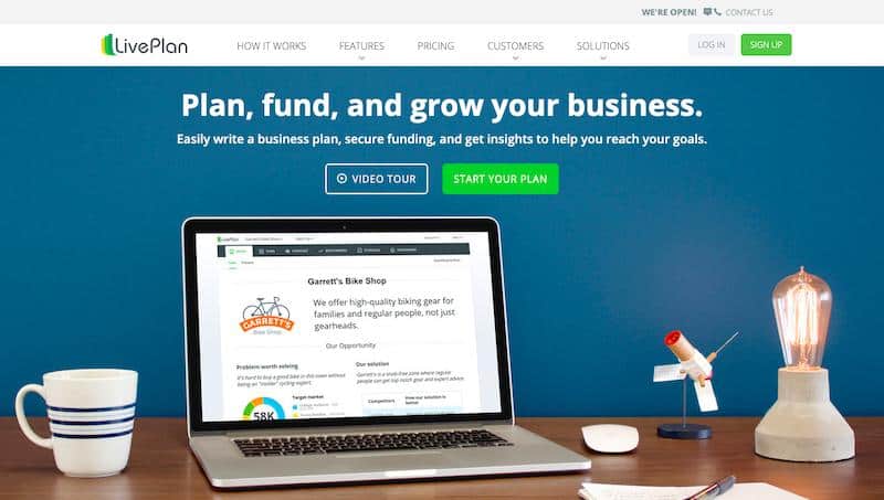 LivePlan: el mejor software para planes de negocios