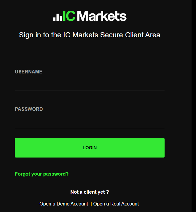 inscription ic markets