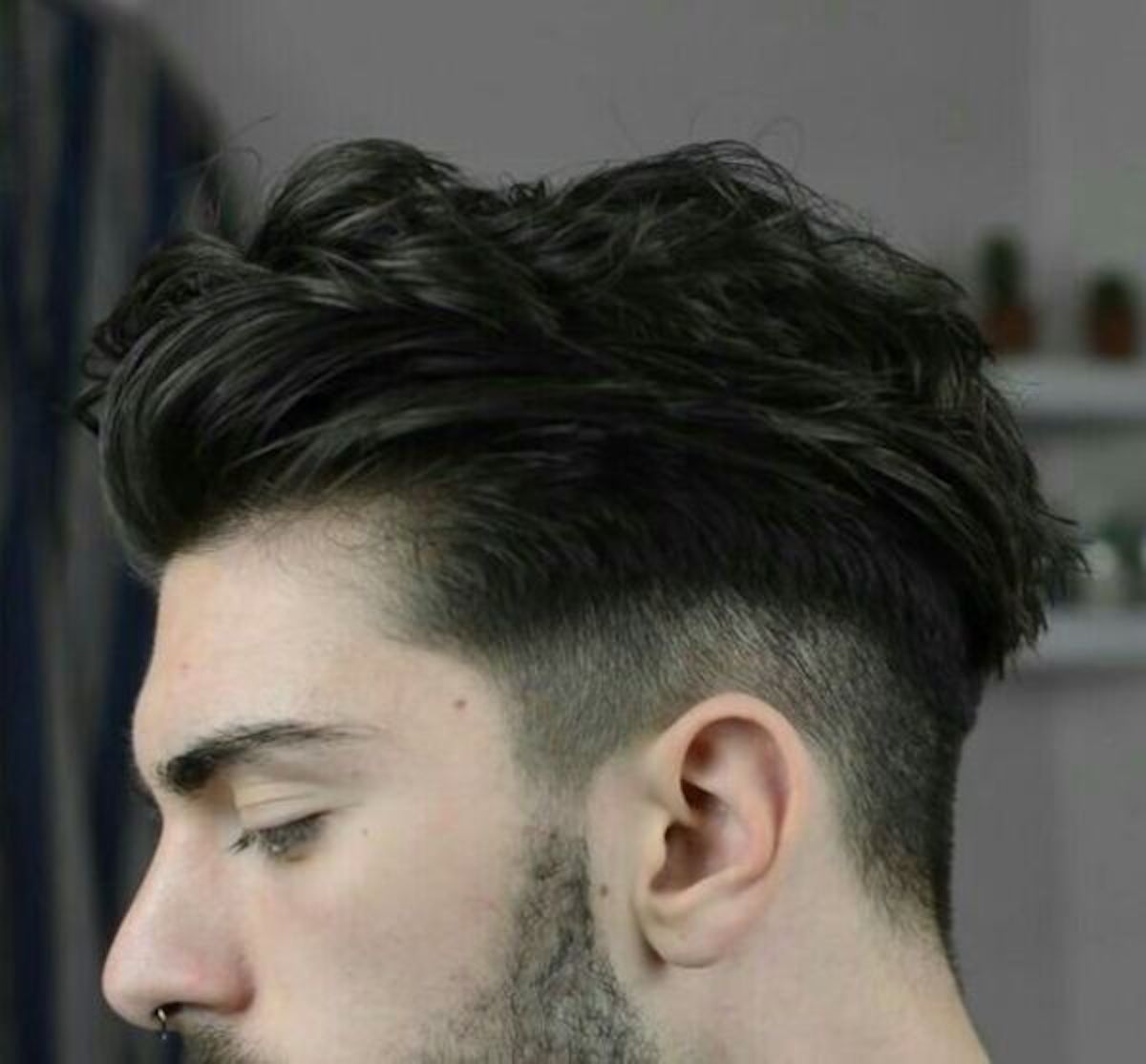 Kiểu tóc Short Quiff uốn xoăn