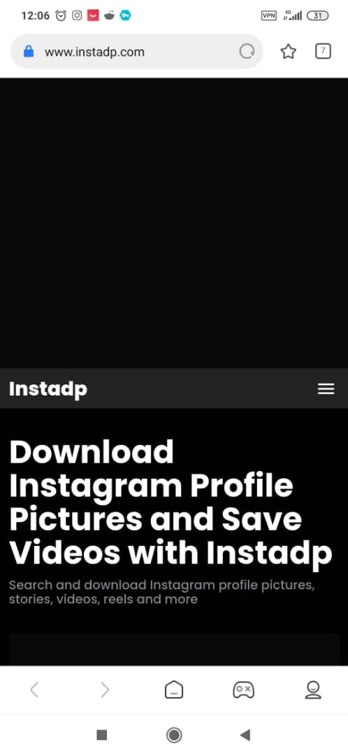 Instagram profile picture viewer