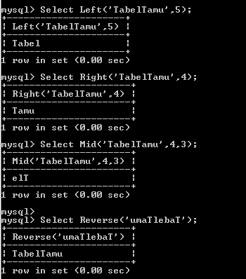 C:\Users\Aras\Documents\Tugas semester 1\Basis data\Tugas besar\8 Fungsi String, Fungsi Tanggal, Fungsi Agregasi\Fungsi String\Tamu\Left, Right, Mid, Reverse.PNG