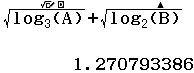 Cho hai số thực (a,b) thỏa mãn ({log _2}a + {log _3}b = 1). Giá trị lớn nhất của biểu thức (P = sqrt {{{log }_3}a}  + sqrt {{{log }_2}b} ) bằng.</p> 5