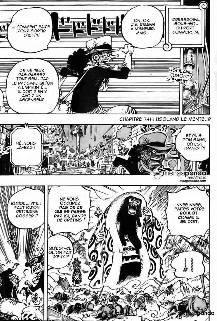 One Piece Chapitre 741 - Page 3