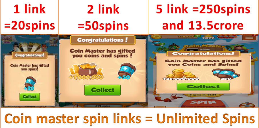 Google coin master free spins
