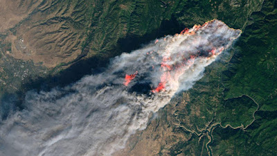 Los satélites son capaces de distinguir humo y fuego, alertando a tiempo