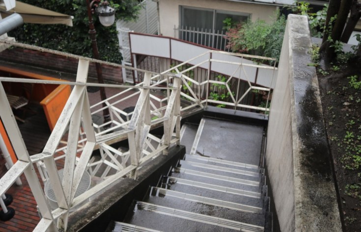 Love Live! Real-life locations in Japan - the stairs in real life