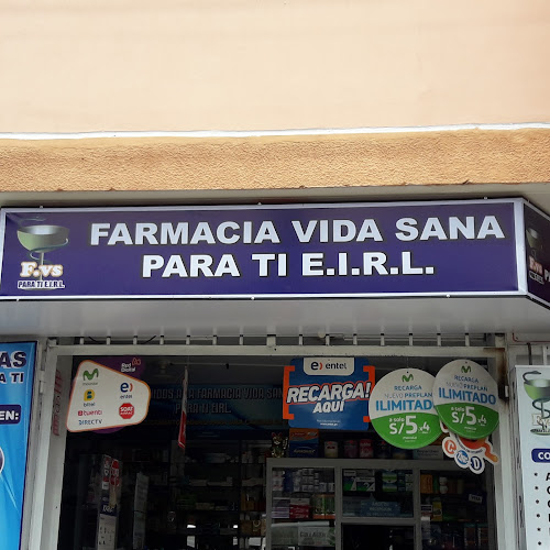 Farmacia Vida Sana Para Ti E.I.R.L.