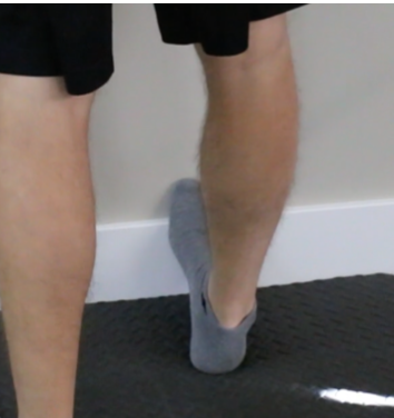 at the wall calf stretch plantar fasciitis exercises