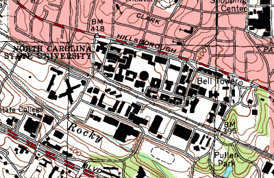 topo map clip