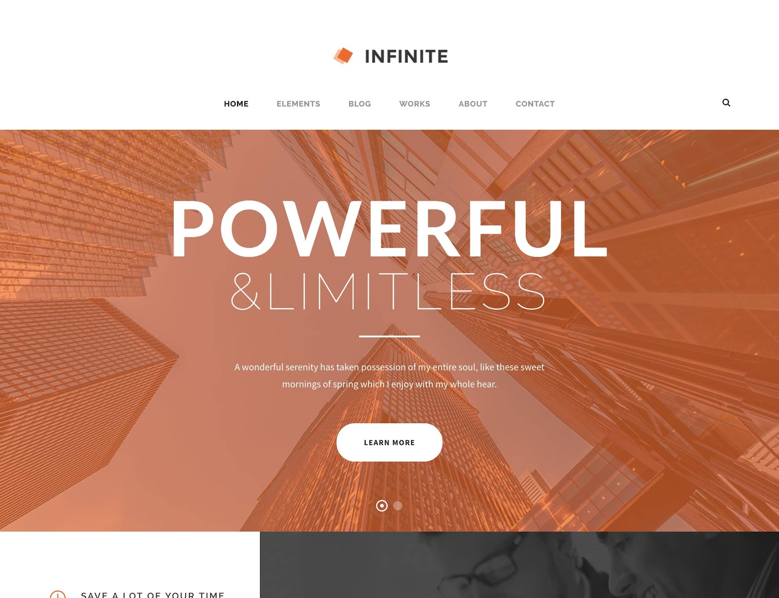 infinito-finanzas-wordpress-tema
