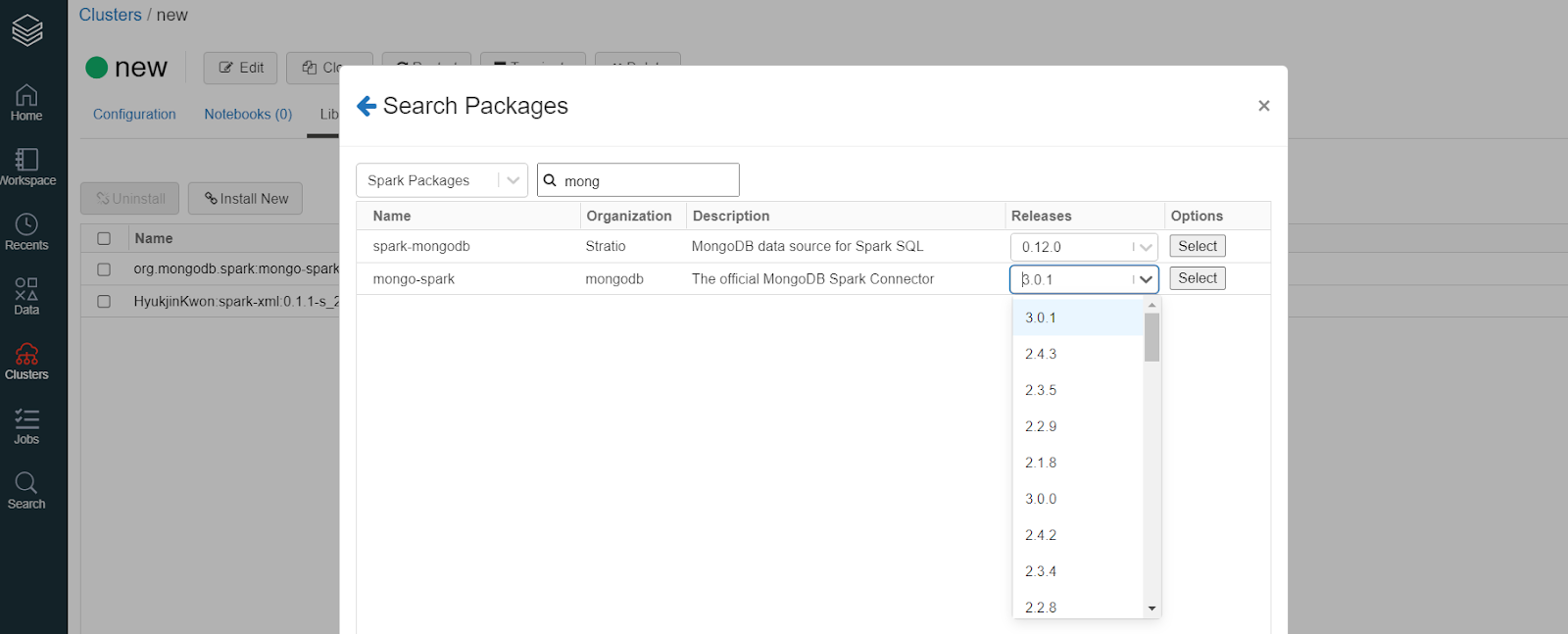 connect databricks and MongoDB Atlas 2