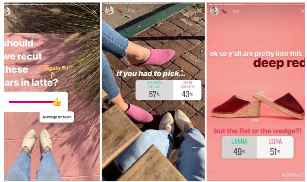 using Instagram stories to engage with followers