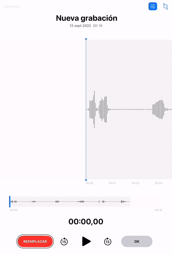 grabacion ios