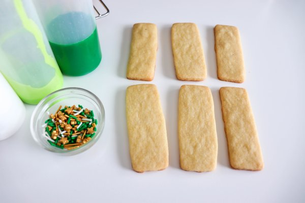 St Patricks Day Cookie Process
