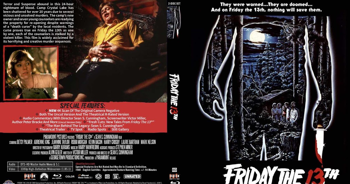 Friday The 13th (Special Edition, DVD, 1980) for sale online