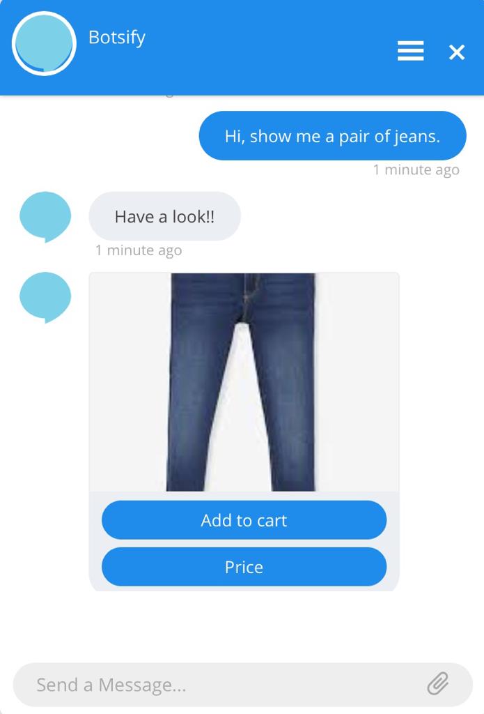 botsify fashion chatbot