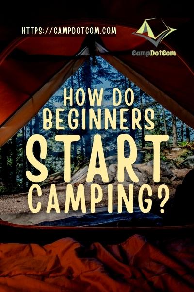Beginner Solo Tent Camping