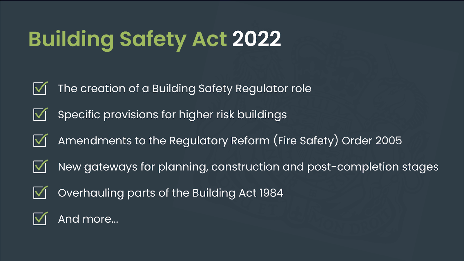 The Building Safety Act Explained