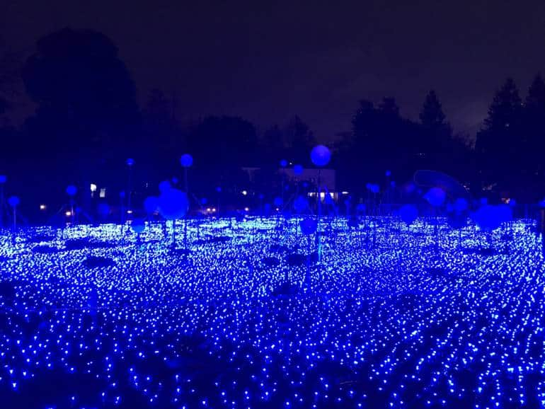 Tokyo Midtown Christmas Lights 2018