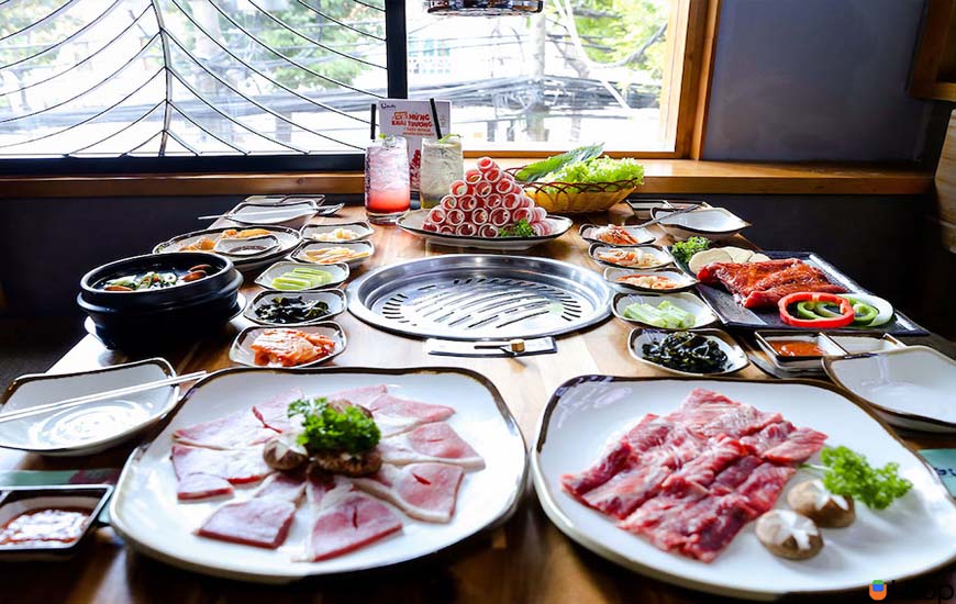 Menu phong phú của GoGi 