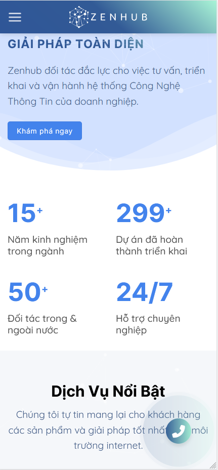 Ra mắt Website Zenhub.vn (Make IT Easier)