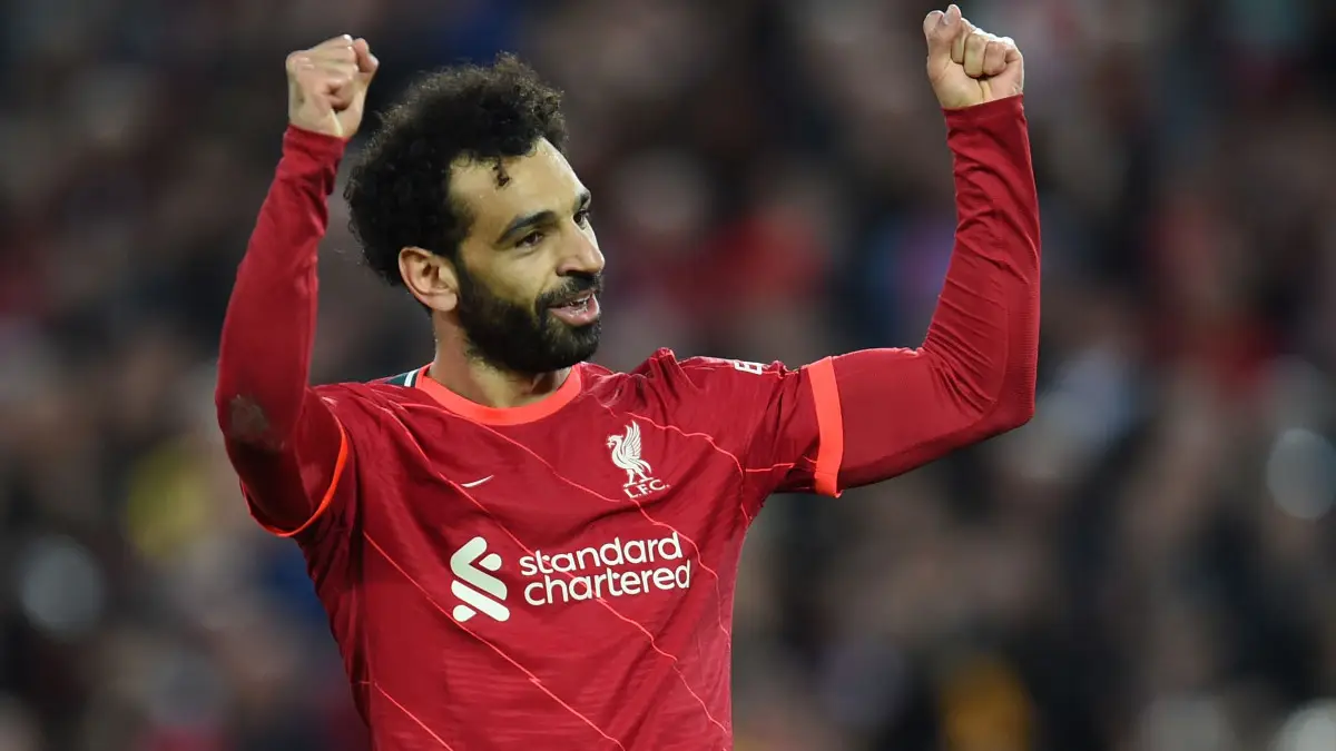 Salah scored eight goals and two assists in the UCL this season 