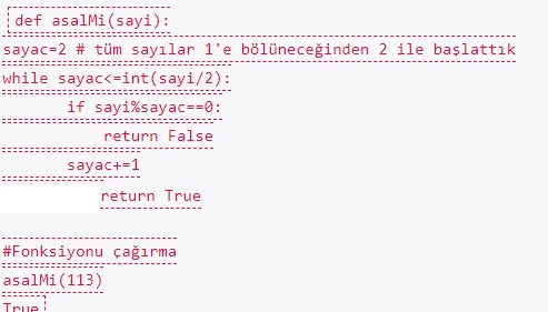 Python Örnek Sınav