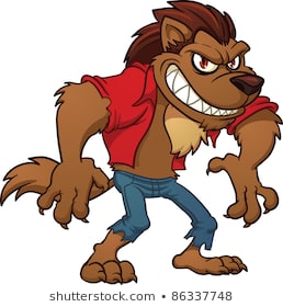 Werewolf Cartoon Images, Stock Photos & Vectors | Shutterstock
