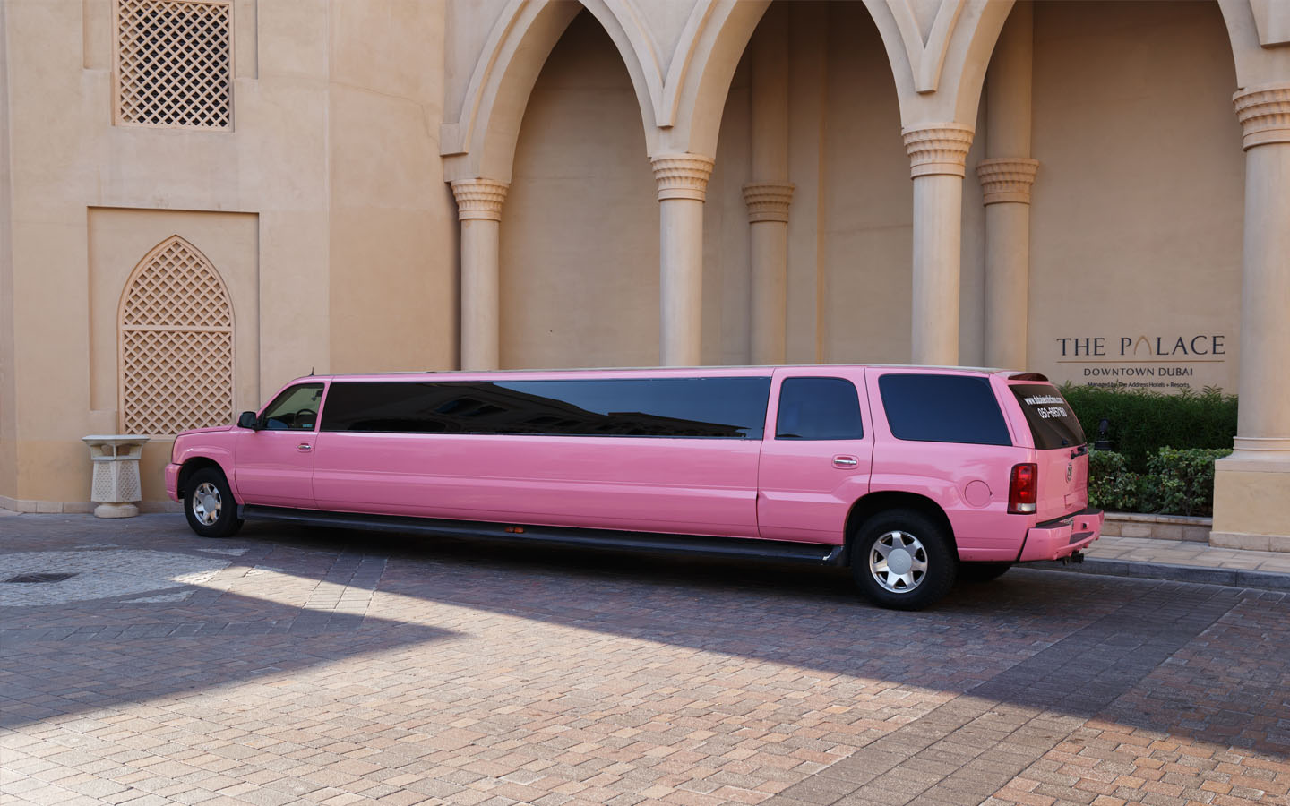 The Pink Limousine in the UAE