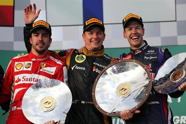 Australian GP 2013 podium