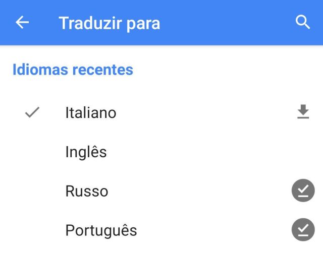 Idiomas