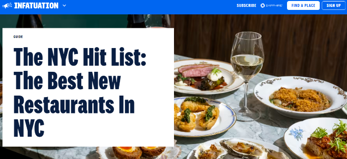 top restaurant review sites