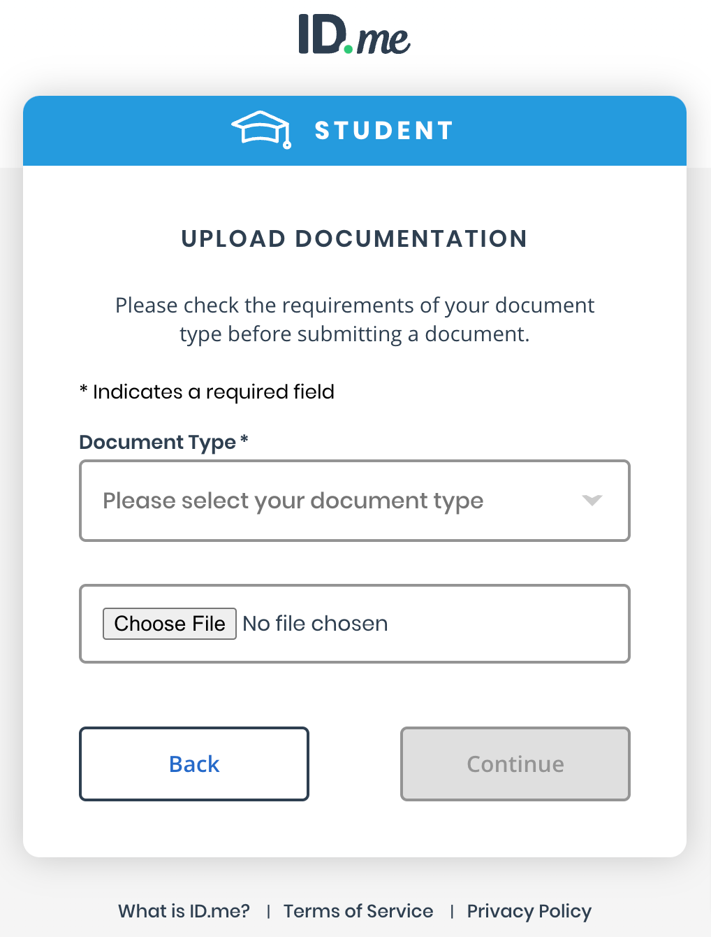 Verifying your student status – ID.me Help Center