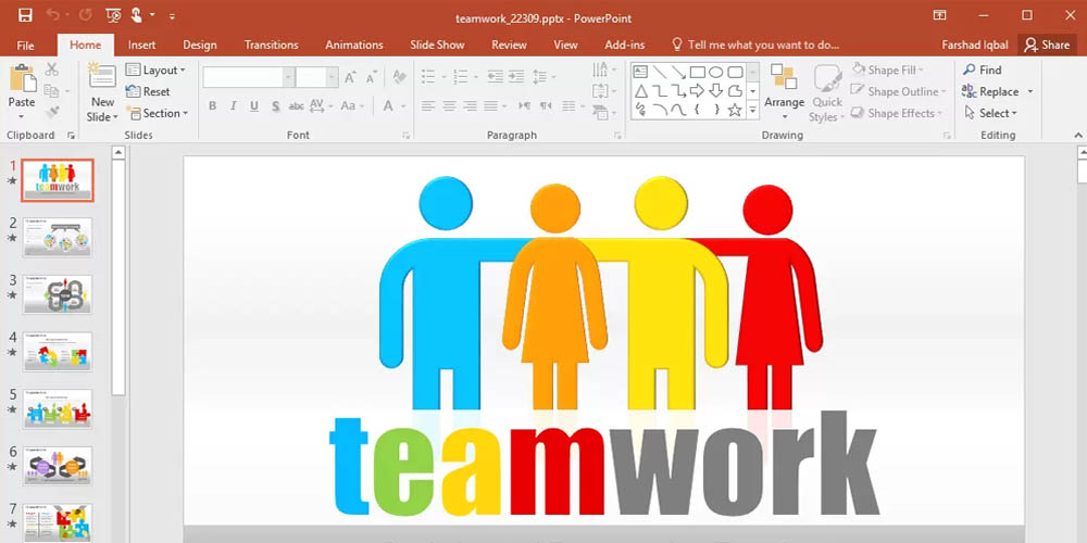 PowerPoint Teamwork 
