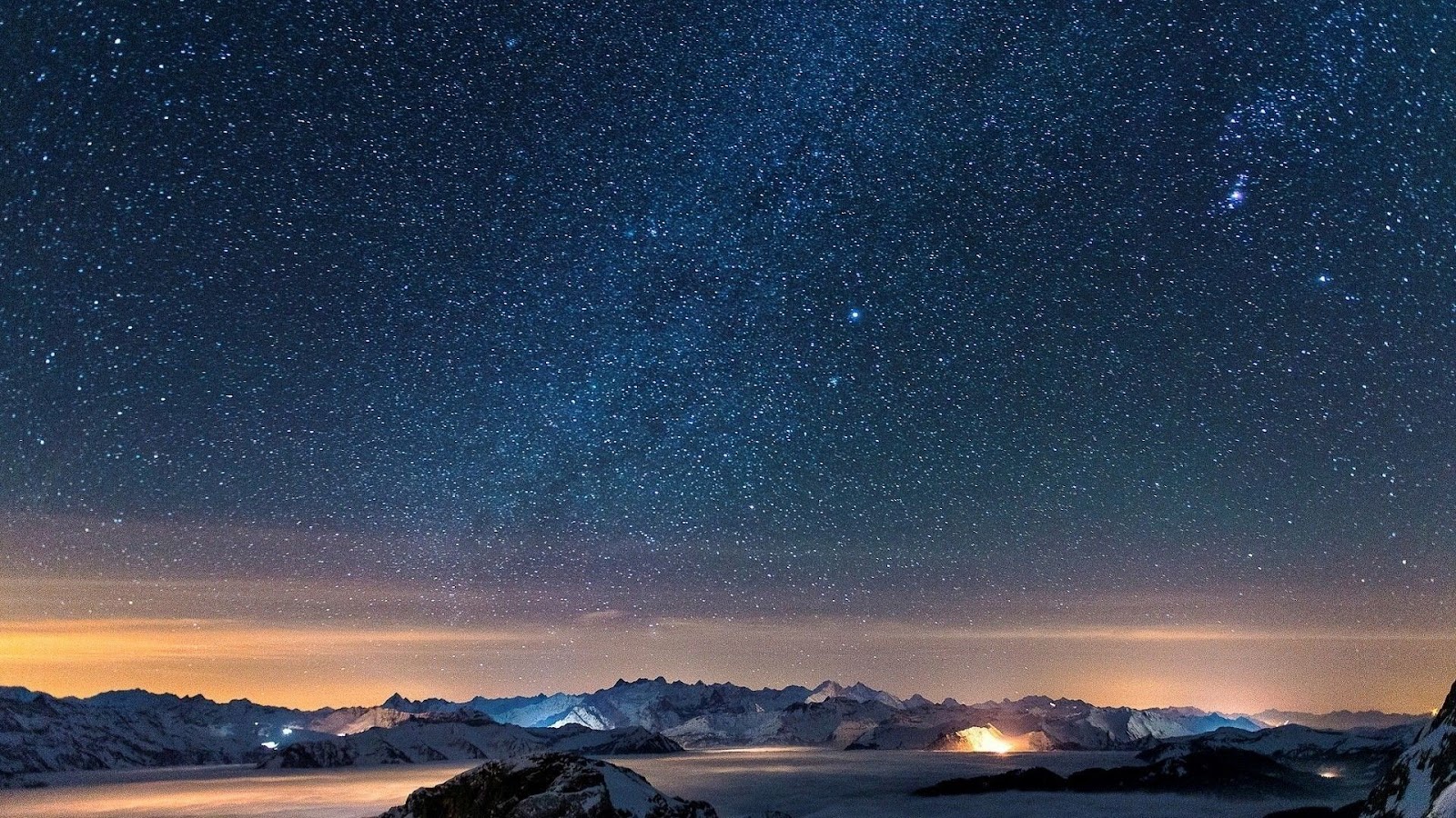 Tải 100 hình nền bầu trời đêm đầy sao HD đẹp lung linh