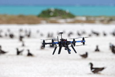 Data collection drones for climate change