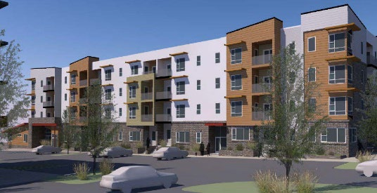 Architectural Rendering of Crossing Pointe South