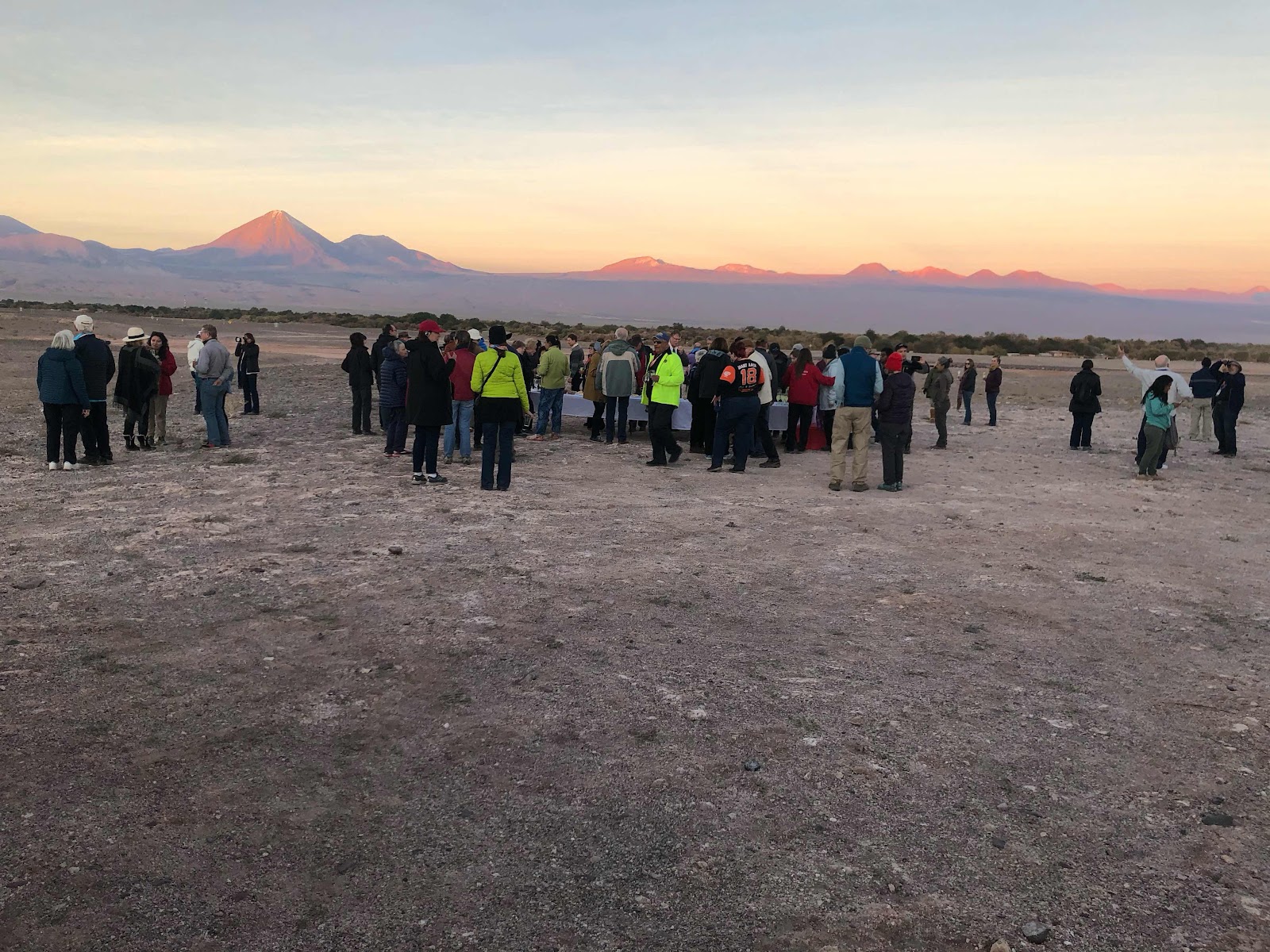 Enjoying the Classic Tours Collection sunset pisco sour party (Source: Palmia Observatory)