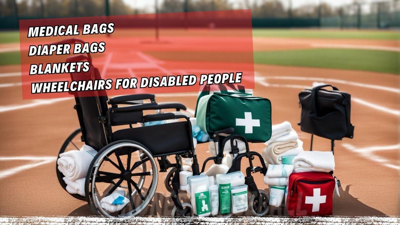 Kauffman Stadium bag policy allows medical bags, diapers, blankets, etc. for royals.