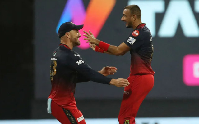 Every time I feel the pressure is the most, I go to Harshal Patel: Faf du  Plessis