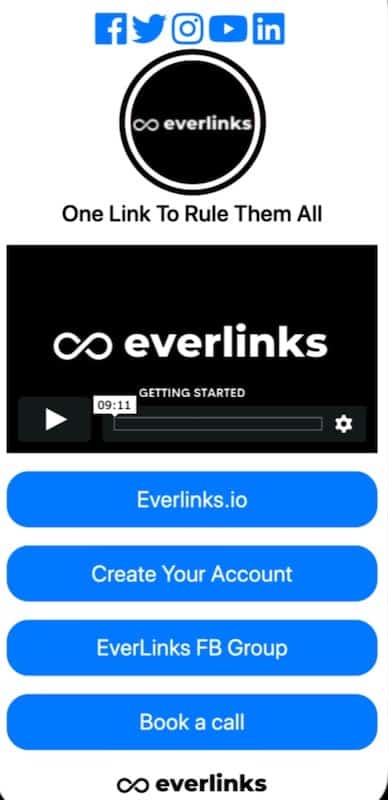 Everlink: link management tool
