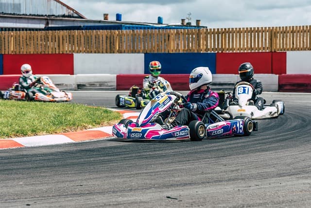 colonie de vacances karting